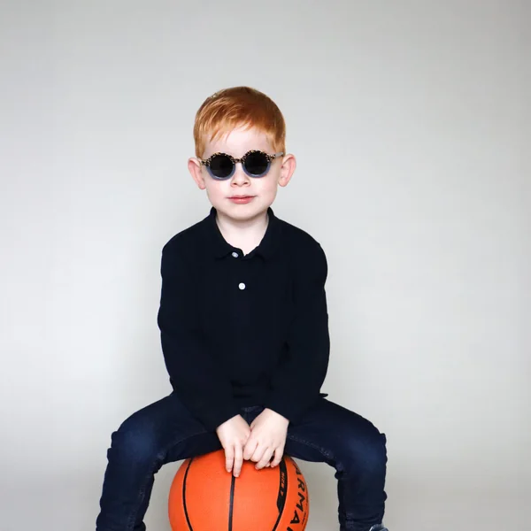 Lunettes de Soleil bébé - Léopard Transparent - CAT 4