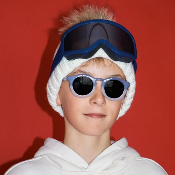 Lunettes de Soleil Enfant - Bicolore Transparent - CAT 3