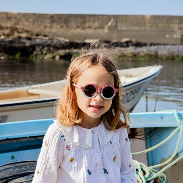 Lunettes de Soleil Enfant - CAT 3 - Bicolore Rose Imparfait