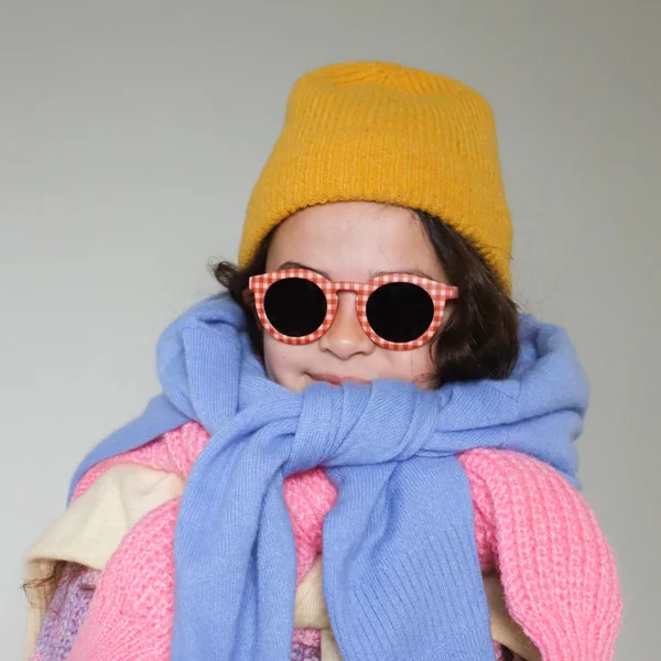 Lunettes de Soleil Enfant - CAT 3 - Vichy Rose