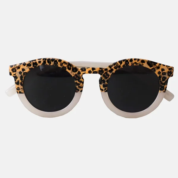 Lunettes de Soleil Enfant - Léopard Transparent - CAT 3