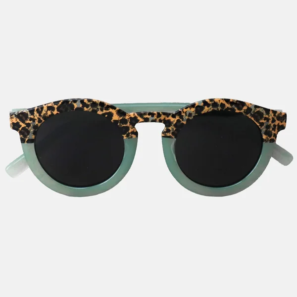 Lunettes de Soleil Enfant - Léopard Transparent - CAT 3