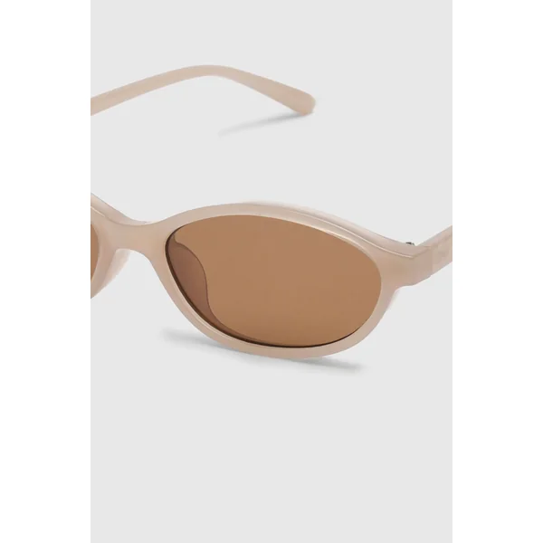 Lunettes De Soleil Ovales Arrondies