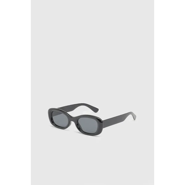 Lunettes De Soleil Rectangulaires Épaisses
