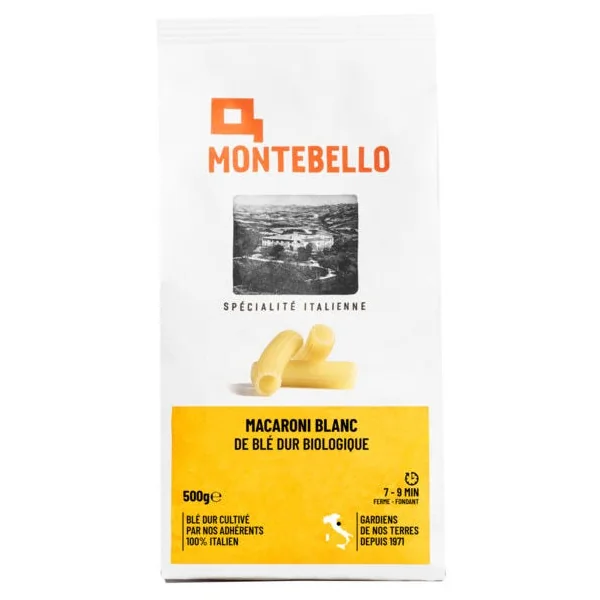 Macaroni blancs 500g