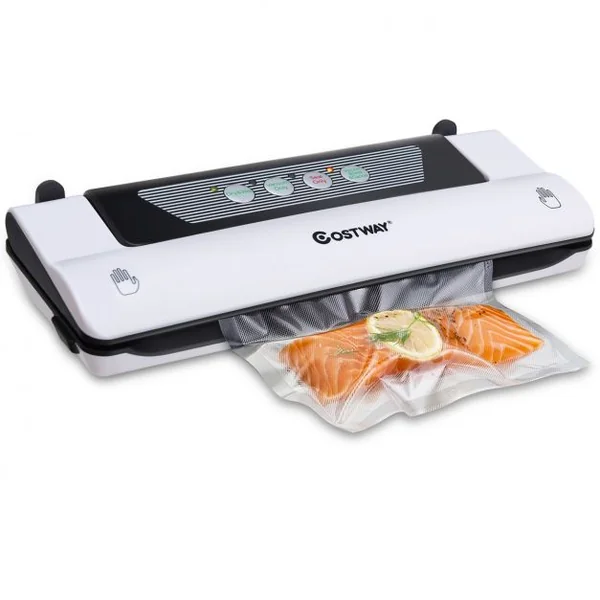 Machine Sous Vide Machine Mise sous Vide Alimentaire Appareil à Sceller Automatique 2 Lumières LED Mode Sec et Humide