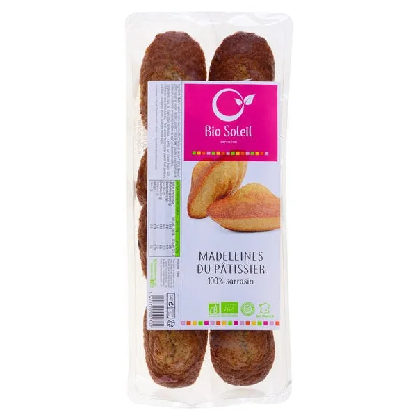 Madeleines du pâtissier 100% sarrasin 180g