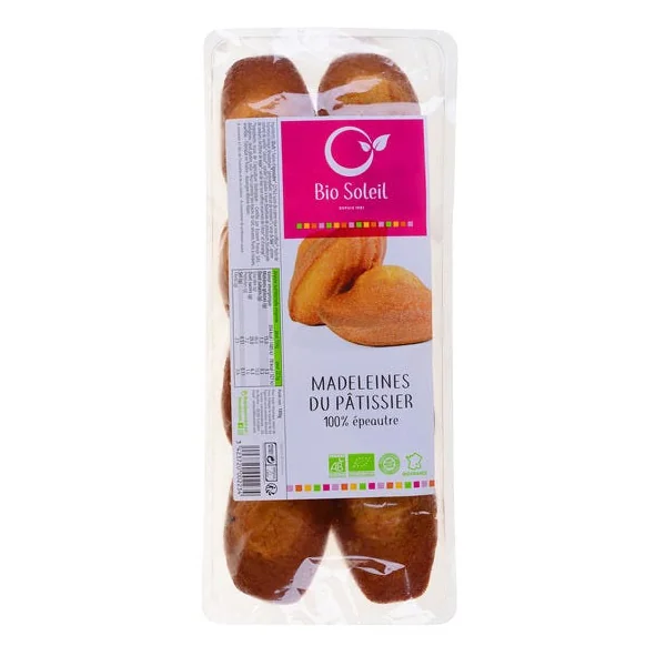 Madeleines du pâtissier 100% épeautre 180g