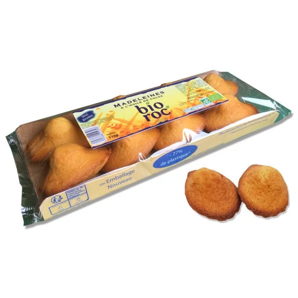 Madeleines à l'huile de colza 170g