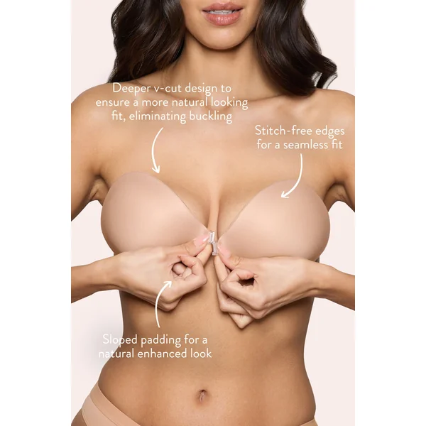 Magic Sticky Bra | Boomba Beige Padded Sticky Bra