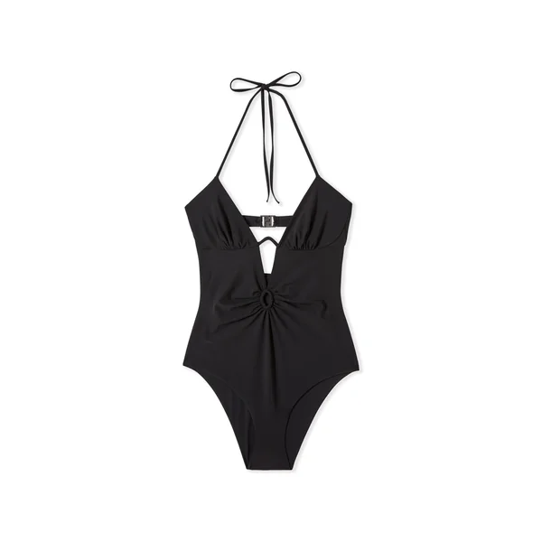 Maillot de bain 1 pièce décolleté