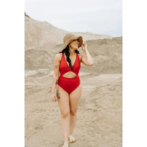 Maillot de bain une pièce - rouge cerise