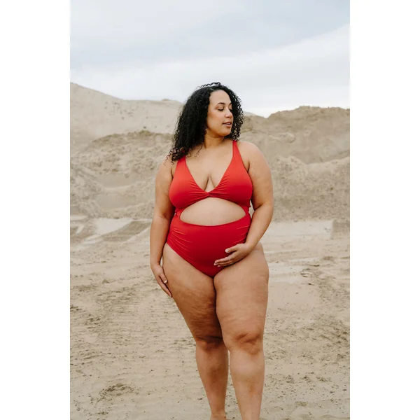 Maillot de bain une pièce - rouge cerise