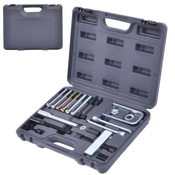 Mallette d’Extracteurs de Volant et Compresseur de Plaque Coffret d’Outils d’Extraction et Décolleurs Professionnel