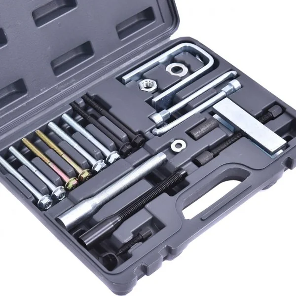 Mallette d’Extracteurs de Volant et Compresseur de Plaque Coffret d’Outils d’Extraction et Décolleurs Professionnel