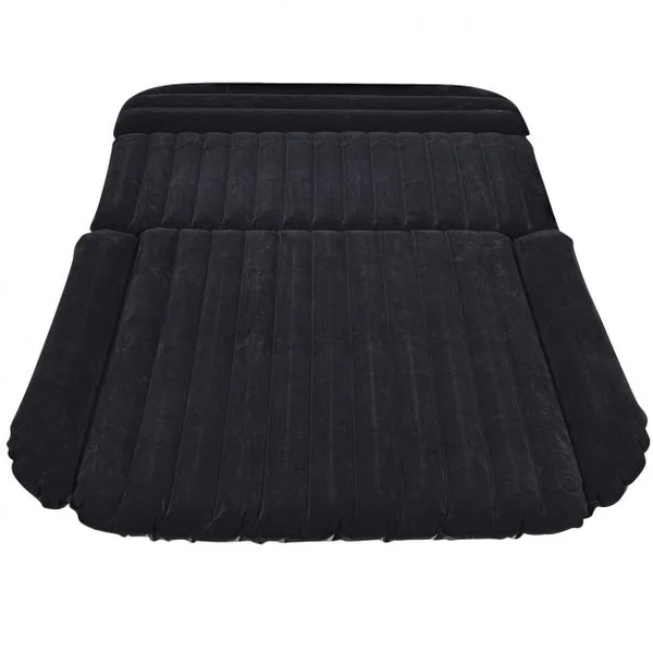 Matelas Gonflable pour Voiture Lit Gonflable Pliant avec le Souffleur 12V 40W Capacité Max. 300 KG 180x128x 12cm Noir