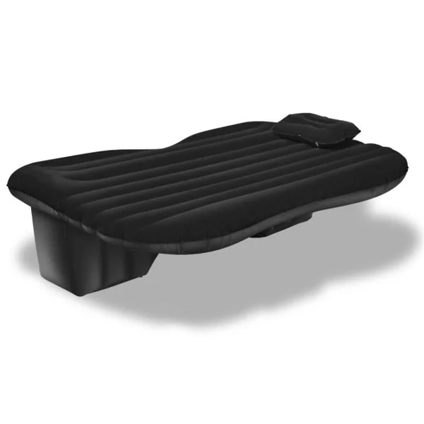 Matelas Gonflable Voiture avec Pompe Électrique Lit Gonflable Surface de Flocage Étanche pour Camping Voyage Charge 300KG