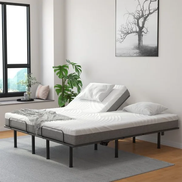 Matelas pour Sommier Électrique 92x200x20CM Relaxation Matelas en Mousse à Mémoire de Gel pour lit Simple(matelas seulement)