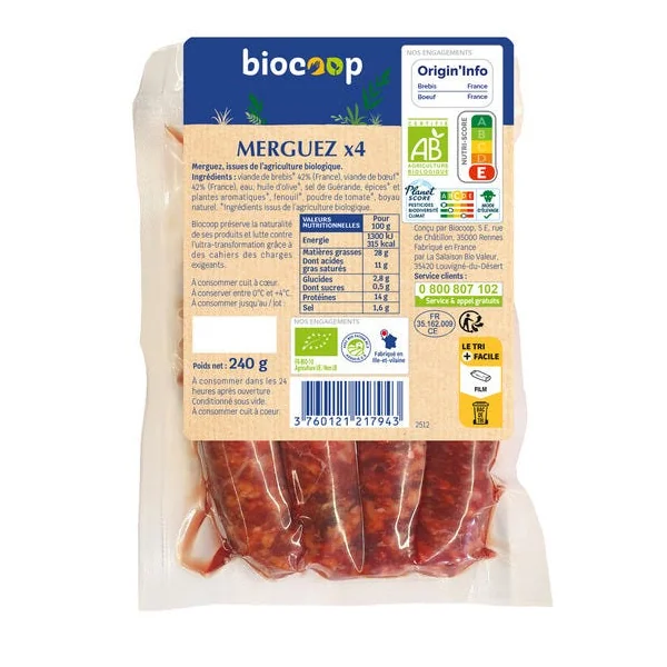 Merguez (4) 240g