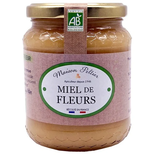 Miel de fleurs de France crémeux - 500g