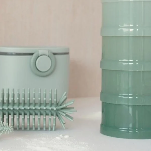 Milk powder dispenser box 4 compartments