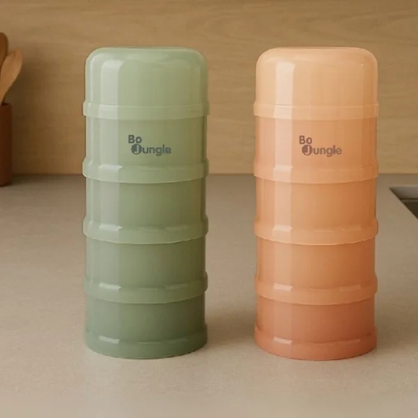 Milk powder dispenser box 4 compartments