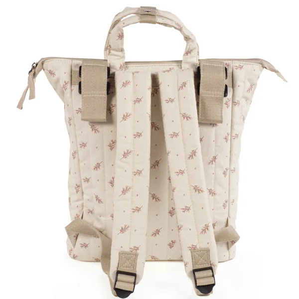 Mimosa waterproof cotton changing backpack