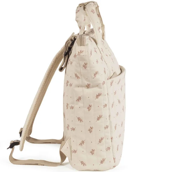 Mimosa waterproof cotton changing backpack