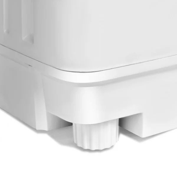 Mini machine à laver 240 W automatique Lave-linge et Essorage 210W Economie d’énergie Capacité 3.5 Kg 43x43x75cm Blanc
