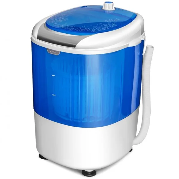 Mini Machine à Laver avec Essoreuse à Cuve Unique 2,5 KG Portable avec Fonction de Chronométrage