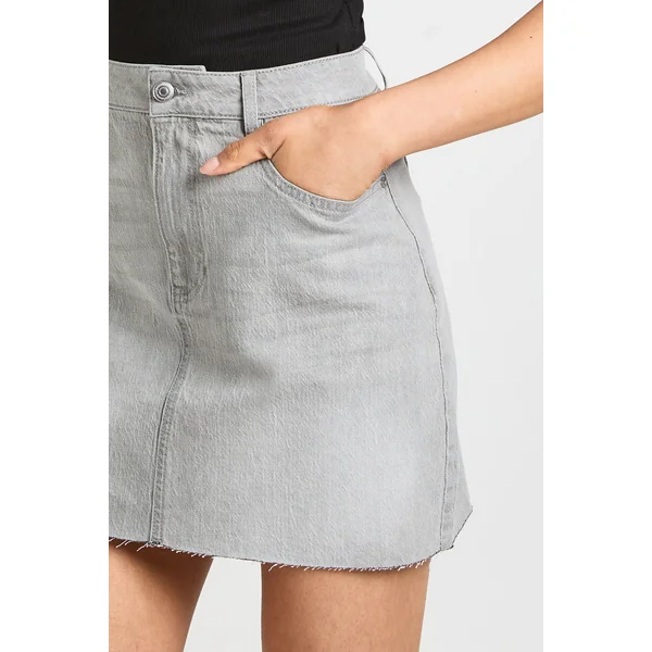 Mini-jupe En Jean Pour Grandes Tailles