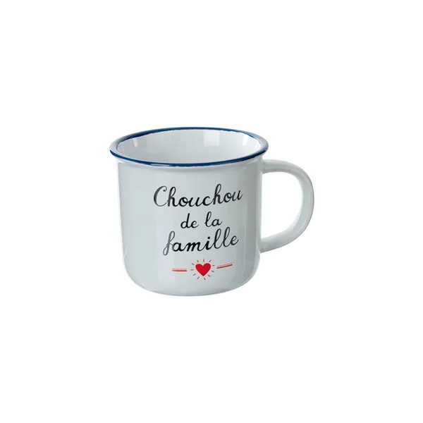 Mug MOTS DOUX émail 14cl