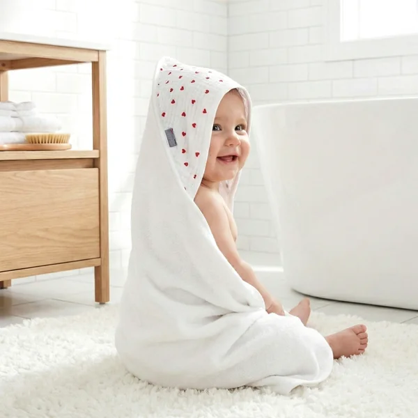 My first bamboo bath cape Lovio