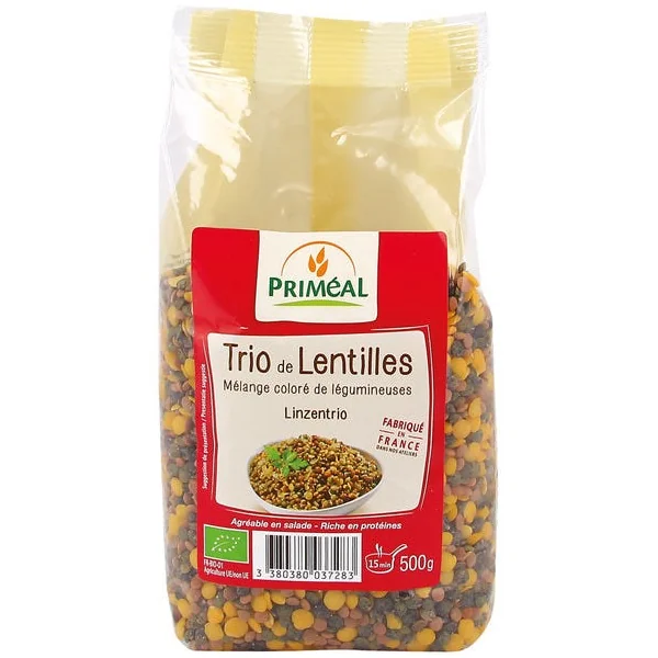 Mélange trio lentilles 500g