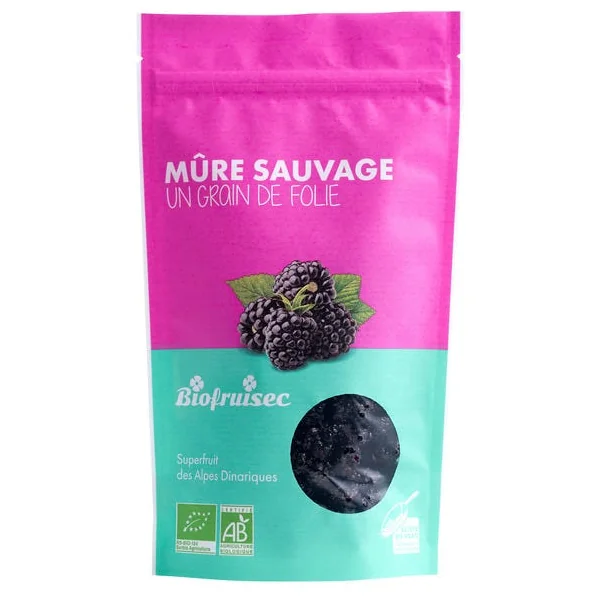 Mûre sauvage des alpes dinariques séchée 100g