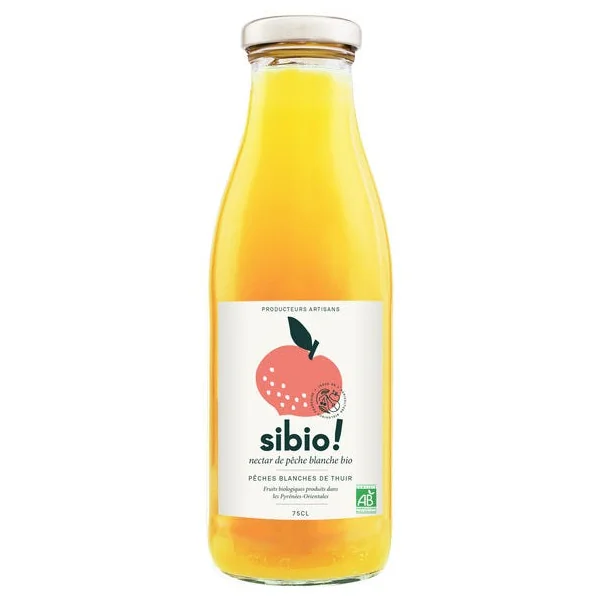 Nectar de pêche balnche - 75cl