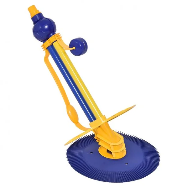 Nettoyeur de piscine automatique Kit d'entretien piscine Accessoires 12 tuyaux long max 9.6 m Dia.3.8 cm, base Dia. 42 cm