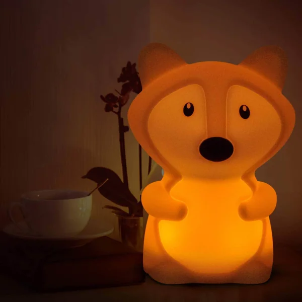 Nightlight with remote control, fox