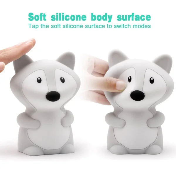 Nightlight with remote control, fox