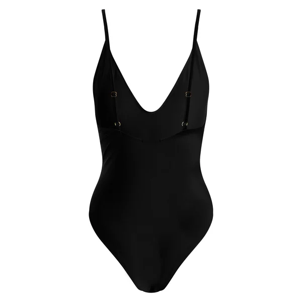 Noir Maillot De Bain Échancré Basique