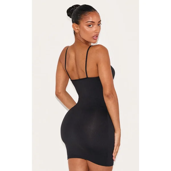 Noir Robe Mini Sculptante Shape