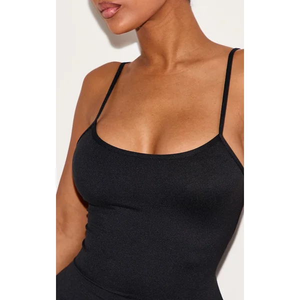 Noir Robe Mini Sculptante Shape