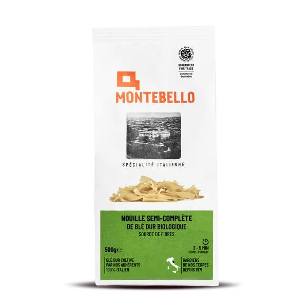 Nouilles demi complètes 500g