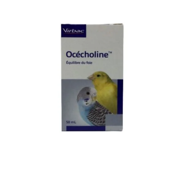 OCECHOLINE Equilibre du Foie pour Oiseaux de Compagnie - Infiltrations des Graisses - Fl/50ml - 3597133087567