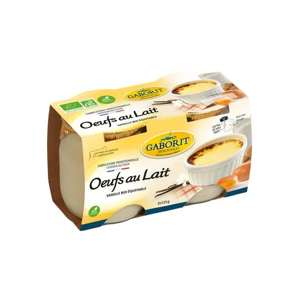 Oeufs au lait tradition 2x125g
