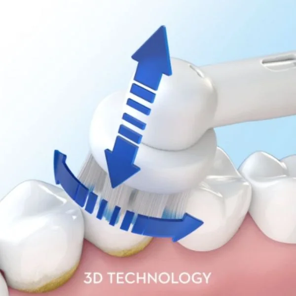 ORAL B Profesionnels 3 Brosse à dents Electrique Nettoyage et Protection - 1 Unité