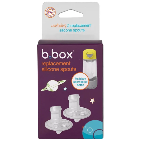 Pack of 2 replacement spouts for Tritan bottle