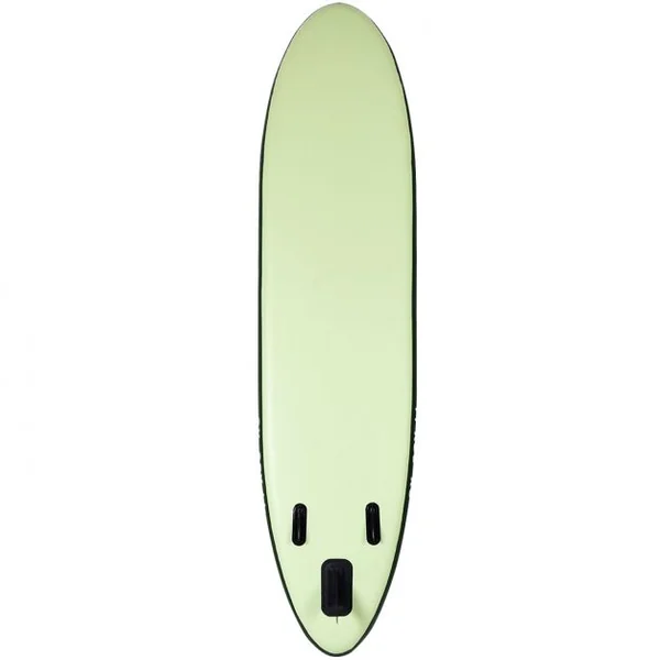 Paddle gonflable Paddle de surf gonflable pour adulte et débutant, avec pompe sac à dos aviron, 335 x 76 x 15 cm, Vert