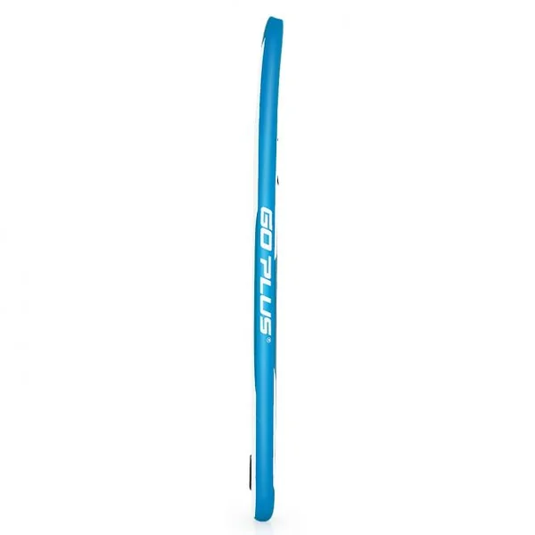 Paddle Gonflable pour Adulte avec Pagaie Ajustable et Accessoires Capacité 150 kg, en PVC, 335x76x15cm, Blanc et Bleu