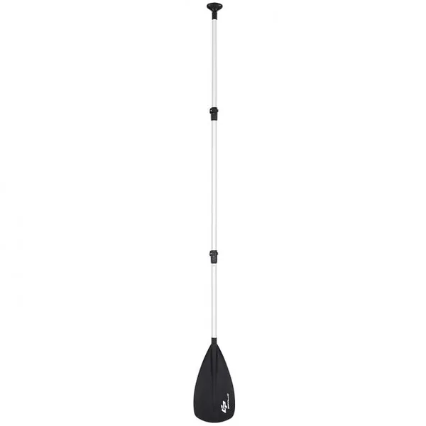 Pagaie de Paddle Télescopique pour Paddle Debout Longueur Réglable 175-215cm Alliage d’Aluminium, 220x21,5x4cm, Noir